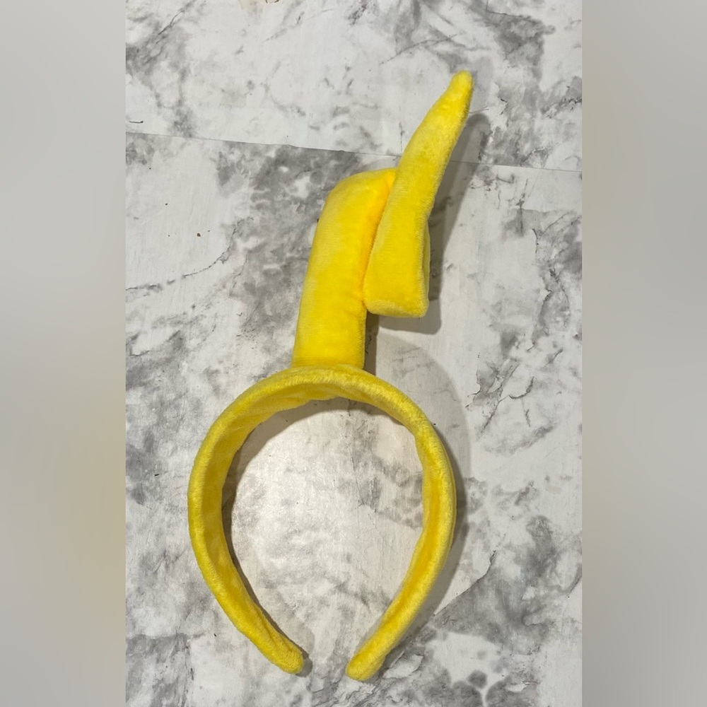 Teletubbies Laa-Laa Headband Anime Cartoon Hairband Yellow 90s